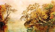 Jasper Cropsey Seclusion oil painting